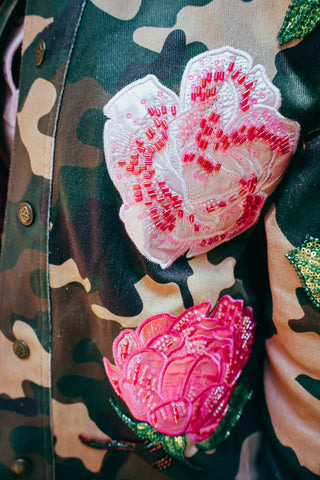 Brianna Cannon Deer Camp Darling Snap Jacket - Boutique Bella BellaJacket
