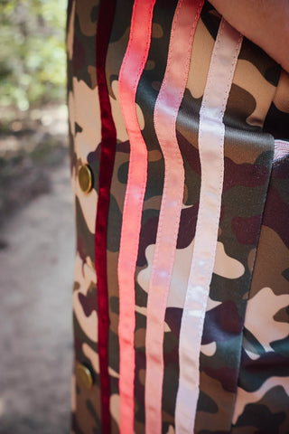 Brianna Cannon Deer Camp Darling Track Pants - Boutique Bella Bella