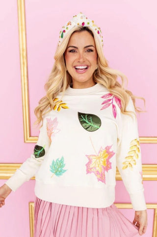 Brianna Cannon • Fall Leaves Sweatshirt - Boutique Bella BellaFall sweatshirt