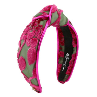 Brianna Cannon • Fall Velvet Peonies Headband - Boutique Bella BellaHeadband