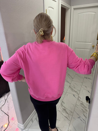 Brianna Cannon Fort Worth Stockyard Sparkle Sweatshirt - Boutique Bella BellaSweatshirt