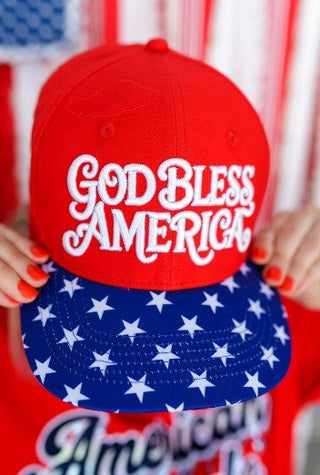 Brianna Cannon God Bless America Hat - Boutique Bella BellaHats