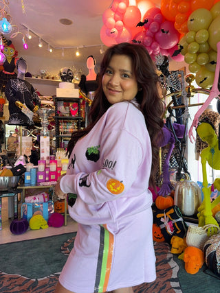 Brianna Cannon • Lavender Spooky Season Skort - Boutique Bella BellaHalloween set