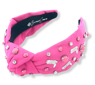 Brianna Cannon - Let's Go Girls Pink Boot Headband - Boutique Bella BellaBrianna Cannon