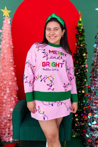 Brianna Cannon • Merry & Bright Christmas Lights Skort - Boutique Bella BellaSkort