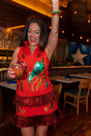 Brianna Cannon - Muy Caliente Chili Pepper Top - Boutique Bella BellaTops