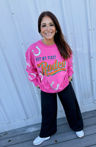 Brianna Cannon - Not My First Rodeo Sweatshirt - Boutique Bella BellaBrianna Cannon