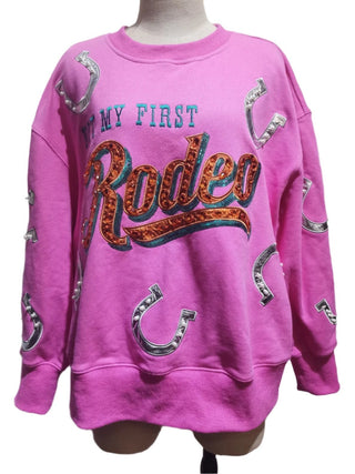 Brianna Cannon - Not My First Rodeo Sweatshirt - Boutique Bella BellaBrianna Cannon