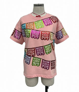 BRIANNA CANNON Papel Picado T-shirt - Boutique Bella BellaT-Shirt