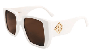 Brianna Cannon - Pure White Square Sunglasses - Boutique Bella BellaBrianna Cannon