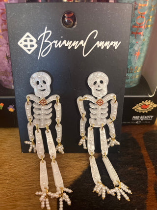 Brianna Cannon Skeleton Earrings - Boutique Bella BellaEarrings