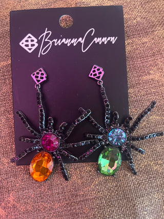 Brianna Cannon Spider Earrings - Boutique Bella BellaEarrings