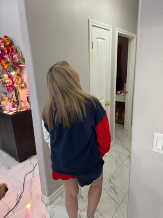 Brianna Cannon Texas Flag Sweatshirt - Boutique Bella BellaSweatshirt