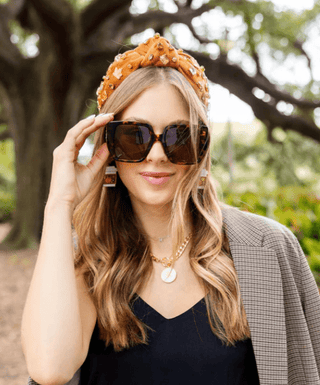 Brianna Cannon - Totally Tortoise Square Sunglasses - Boutique Bella BellaBrianna Cannon