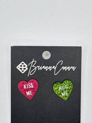 Brianna Cannon - Valentines 2024 Conversation Heart Studs - Boutique Bella BellaBrianna Cannon