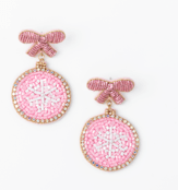 Bright Holiday Beaded Earrings - Boutique Bella BellaEarrings