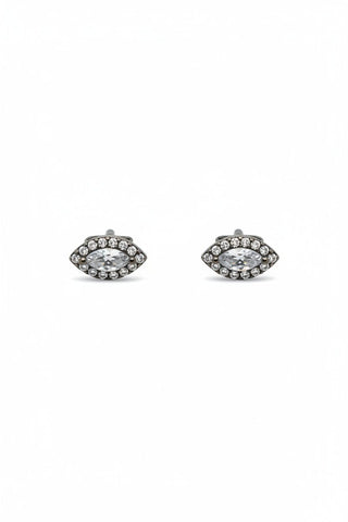 Brilliance Oval CZ Earrings - Boutique Bella BellaJewlery
