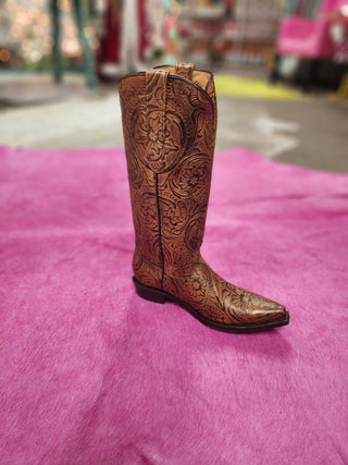 Brown Bellona Tooled Boots - Dingo - Boutique Bella BellaBoots