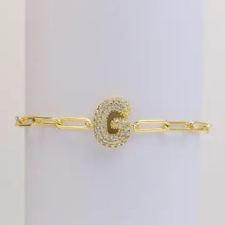 Bubble Balloon Bracelet Gold Filled - Boutique Bella Bella