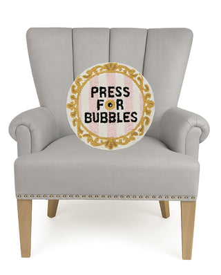 Bubbles Bell Hook Pillow - Boutique Bella BellaThrow Pillow