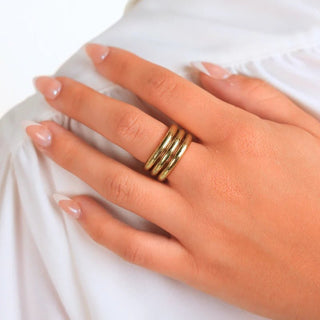 BudhaGirl Aura All Weather Rings (Set of 3) - Boutique Bella BellaRing
