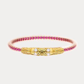BudhaGirl Queen All Weather Bangle® (AWB®) - Epic Pink - Boutique Bella BellaBangles