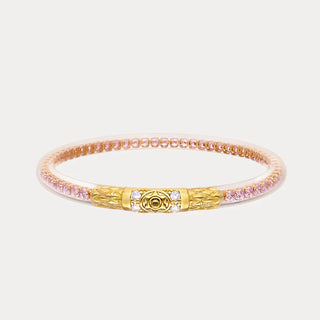 BudhaGirl Queen All Weather Bangle® (AWB®) - Pink Petal - Boutique Bella BellaBangle