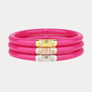 Budhagirl Three Kings All Weather Bangles® (AWB®) - Epic Pink - Boutique Bella BellaBangles
