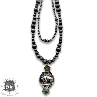 Buffalo nickel necklace - Boutique Bella BellaNecklaces