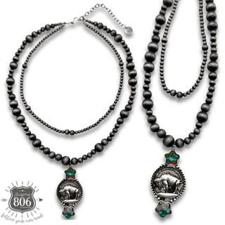 Buffalo nickel necklace - Boutique Bella BellaNecklaces