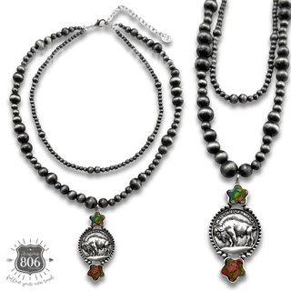 Buffalo nickel necklace - Boutique Bella BellaNecklaces