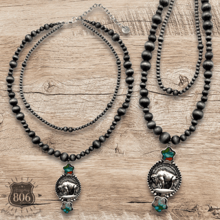 Buffalo nickel necklace - Boutique Bella BellaNecklaces