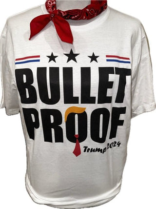 Bullet Proof Trump 2024 Tee - Boutique Bella BellaGraphic Tees