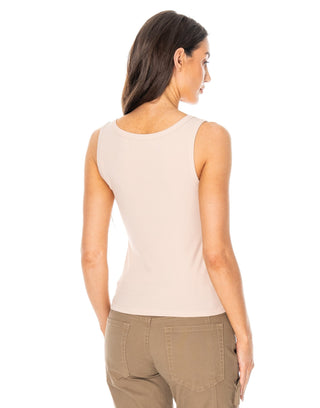 Burgundy Bloom Rib Tank - Boutique Bella BellaTank
