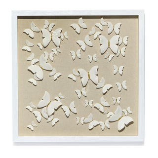 Butterflies Shadow Box Wall Art - Boutique Bella BellaWall decor