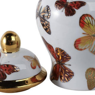 Butterfly Garden Decorative Jar – 8 in. - Boutique Bella Bellajar