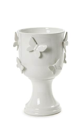 Butterfly Pedestal Cachepots - Boutique Bella Bellavases