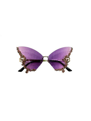 Butterfly Rhinestone Sunglasses - Boutique Bella BellaSunglasses