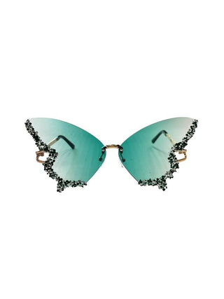 Butterfly Rhinestone Sunglasses - Boutique Bella BellaSunglasses