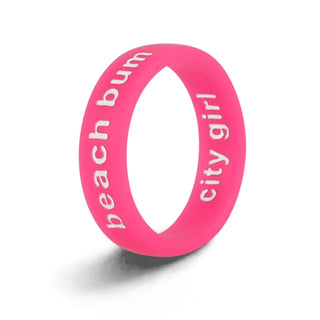 Flip Reversible Beach Bum and City Girl Ring
