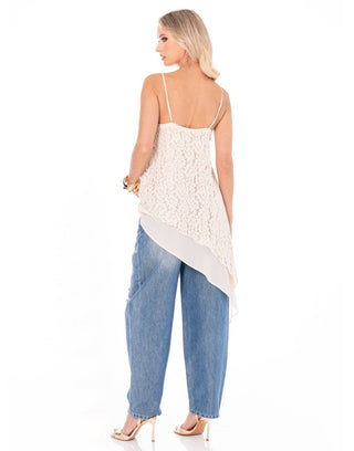 Waterfall Lace Cami