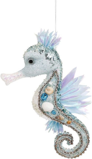 Mark Roberts  Whimsical Blue Seahorse  Ornament