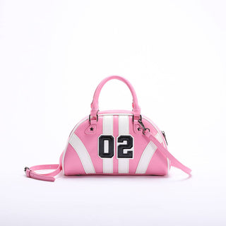 Bowling Bag Crossbody- PINK
