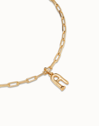 Cadena 9 Gold - Short link chain charm necklace - Boutique Bella BellaUno de 50 - Necklace