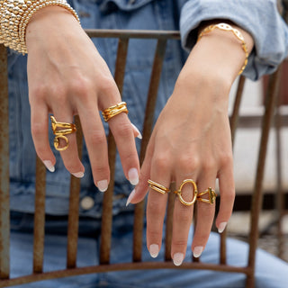 Cameron Statement Ring - Boutique Bella BellaRing