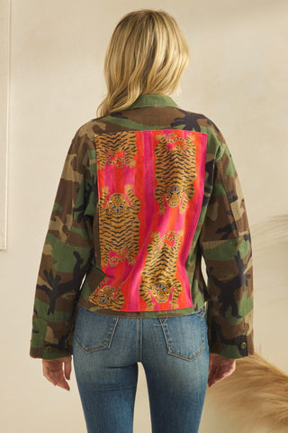 Camo Couture Jacket - Boutique Bella BellaJacket