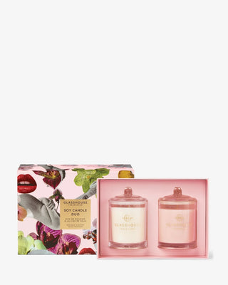 Candle Duo Assorted Fragrances - Boutique Bella Bellacandles