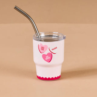 Candy Hearts 2oz Tiny Tumbler - Boutique Bella BellaValentines Tumbler