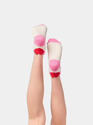 Candy Hearts Home Socks Shiraleah - Boutique Bella BellaValentines