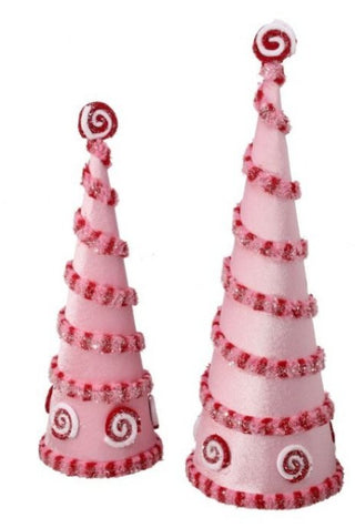 Candy Snow Glitter Cone Tree - Boutique Bella BellaChristmas Decor